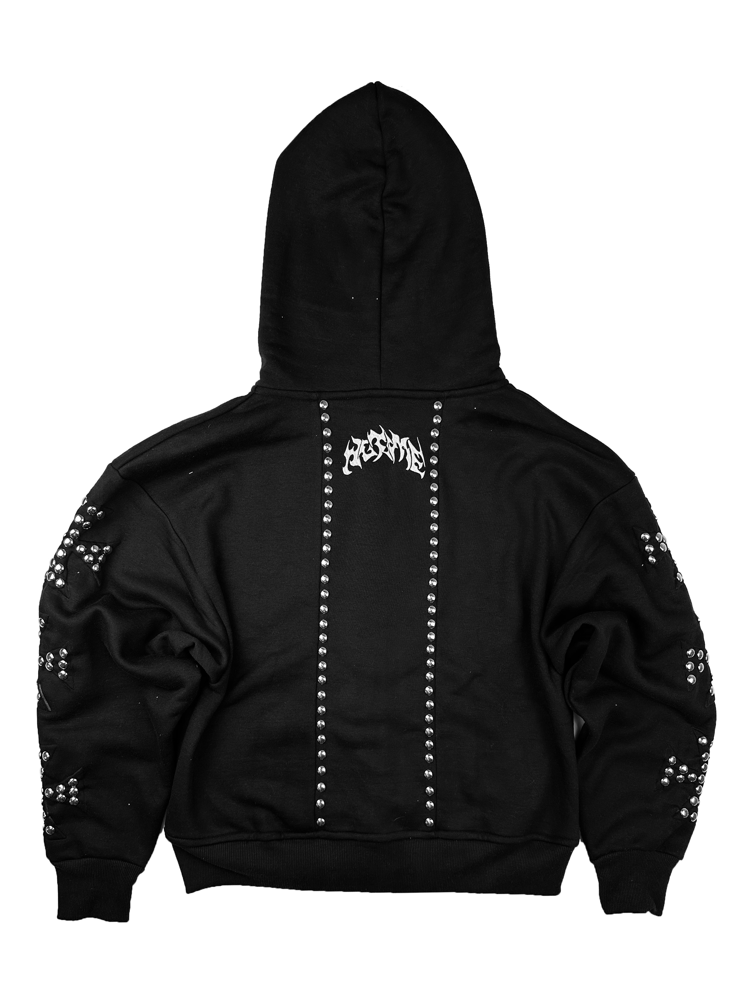 Midnight Ghost Zip Up Hoodie