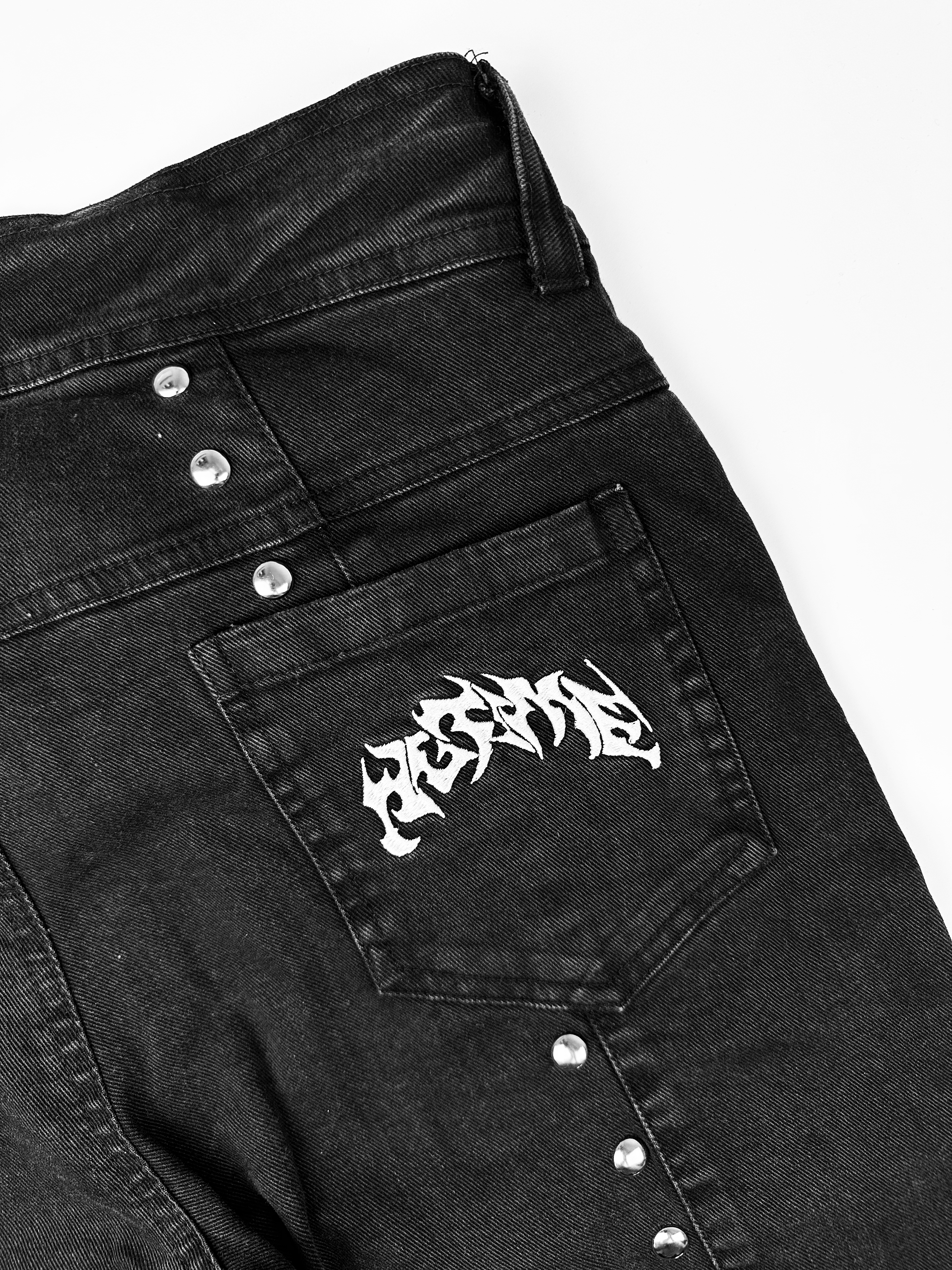 Midnight Ghost Denim Jeans