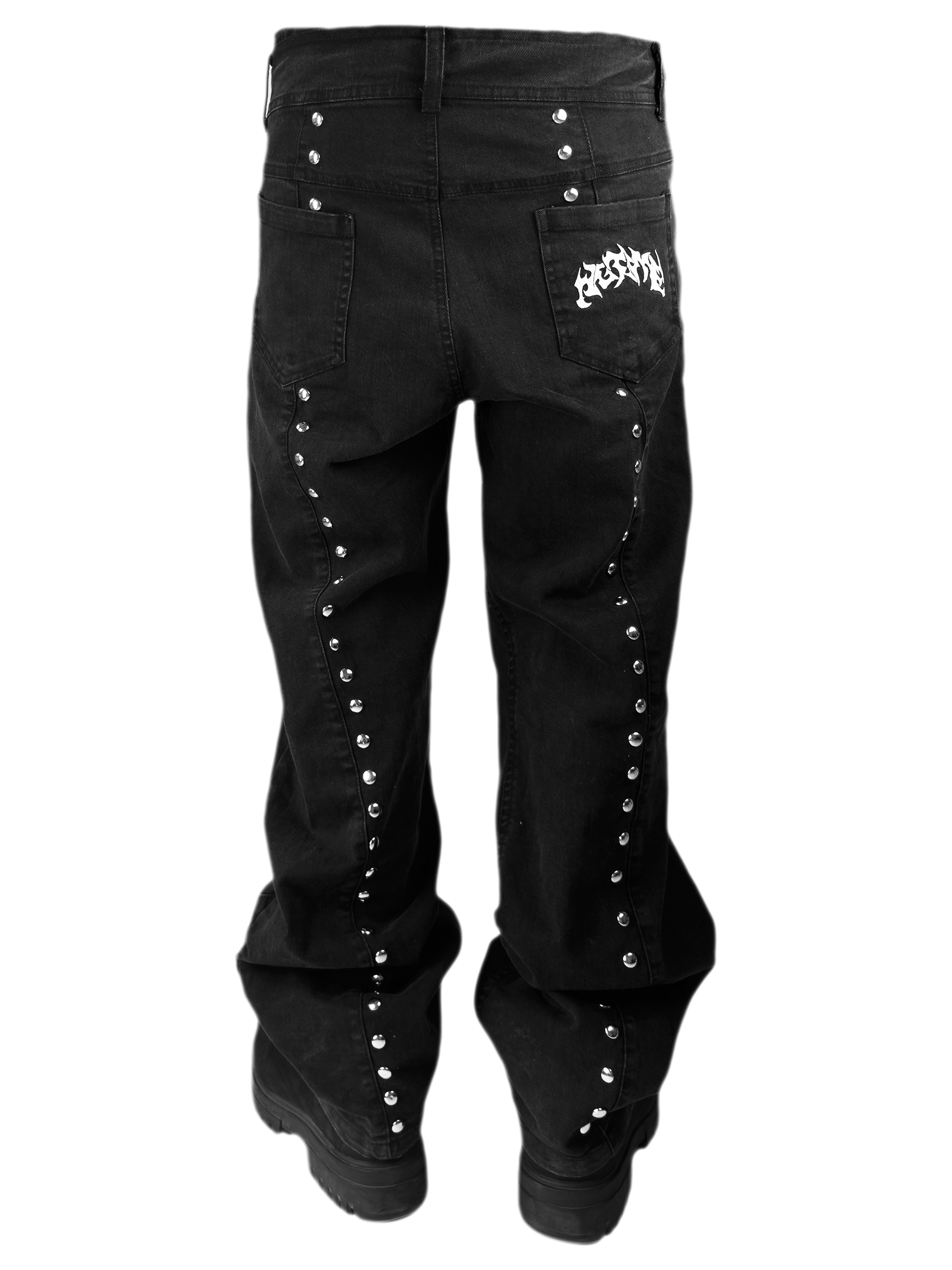 Midnight Ghost Denim Jeans
