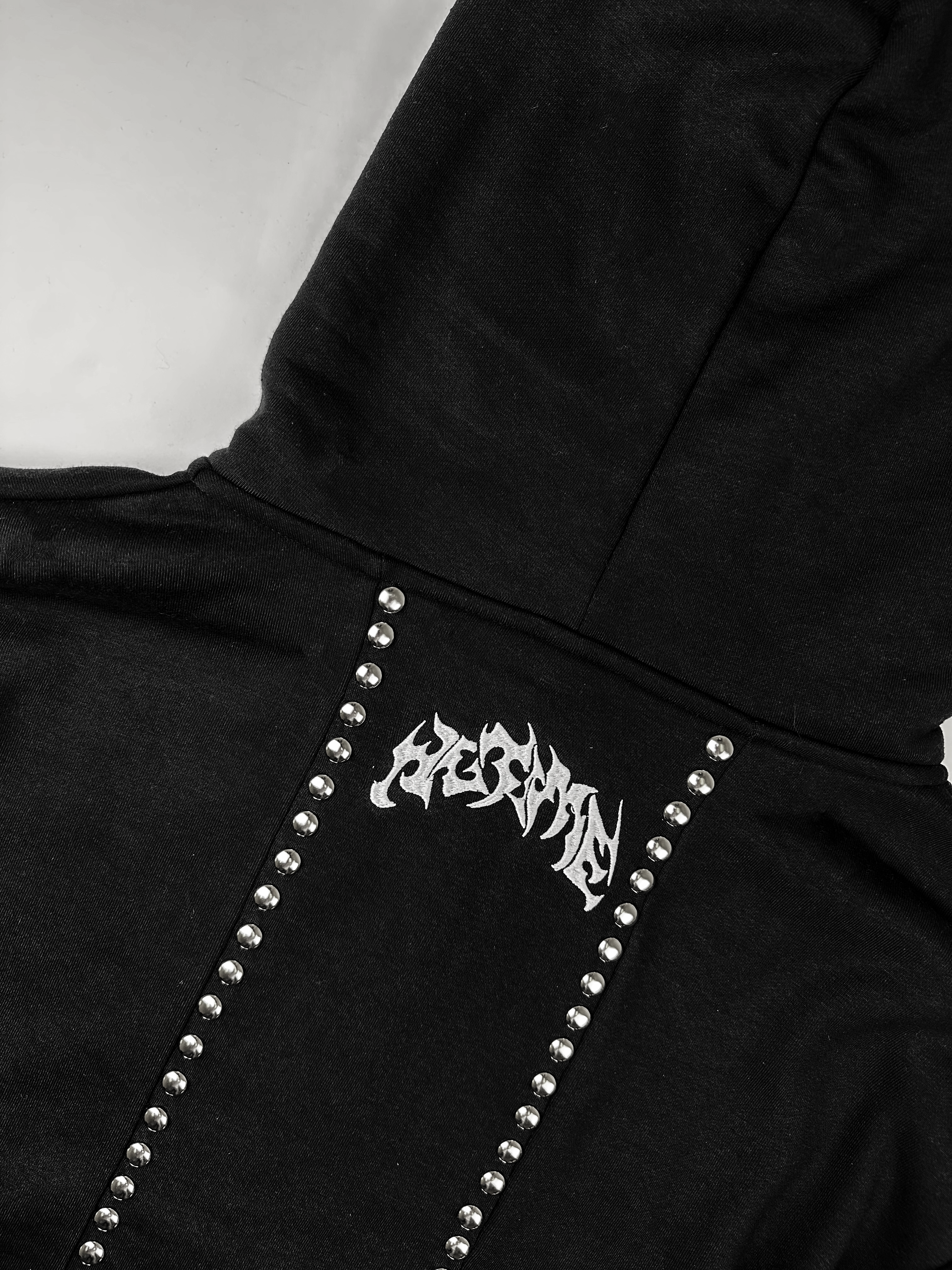 Midnight Ghost Zip Up Hoodie