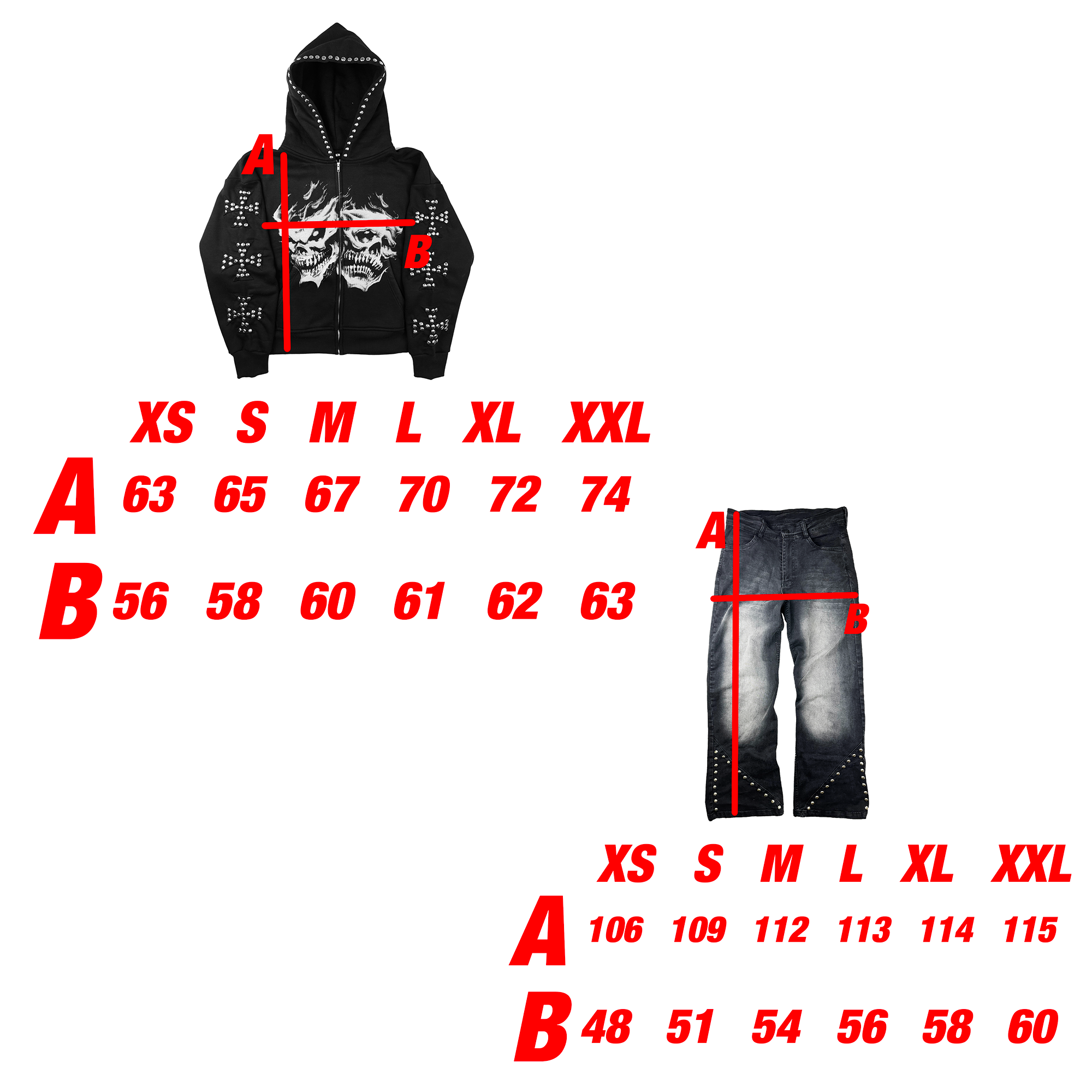 Sizing Chart