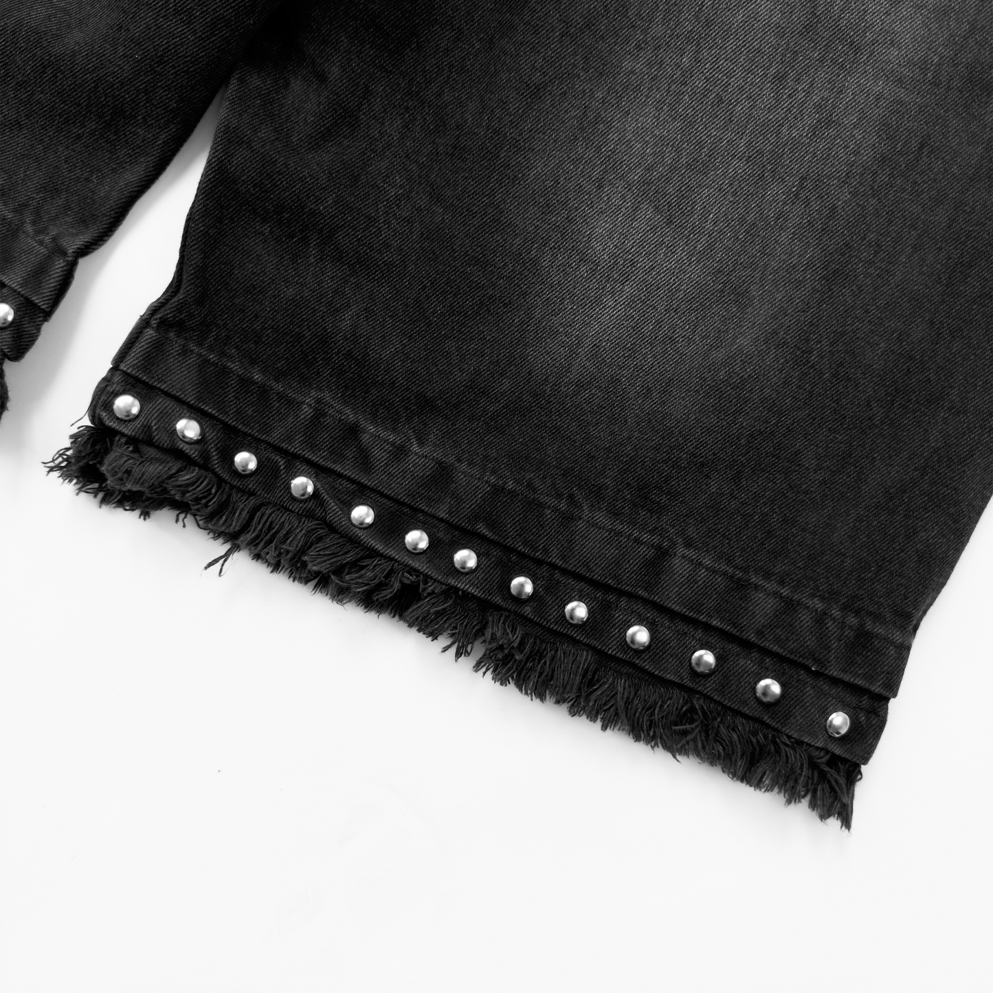 BLACK DENIM STARZ JORTS