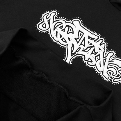 BLACK PUFF NTM HOODIE