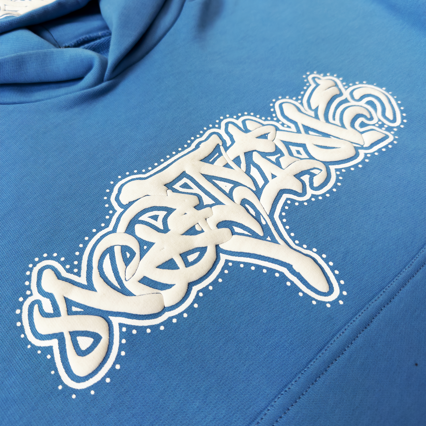 BLUE PUFF NTM HOODIE