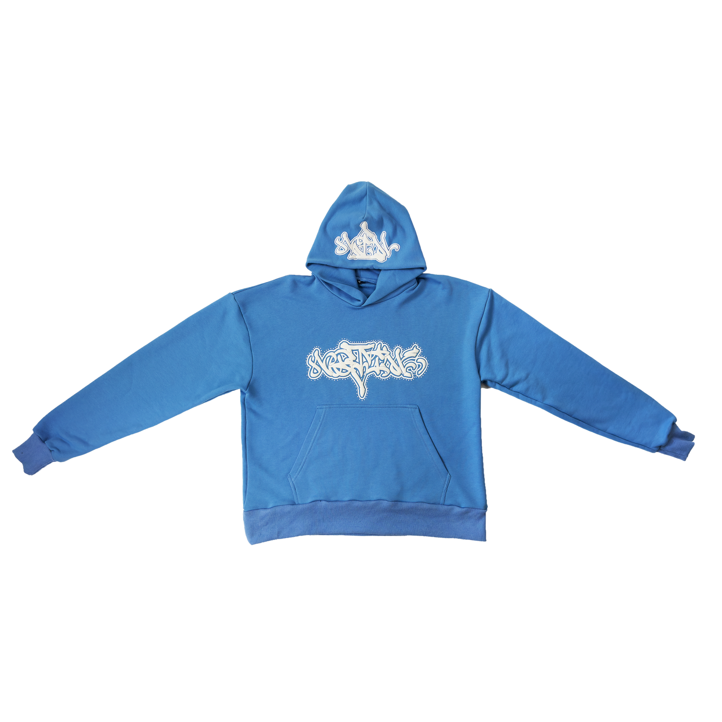 BLUE PUFF NTM HOODIE