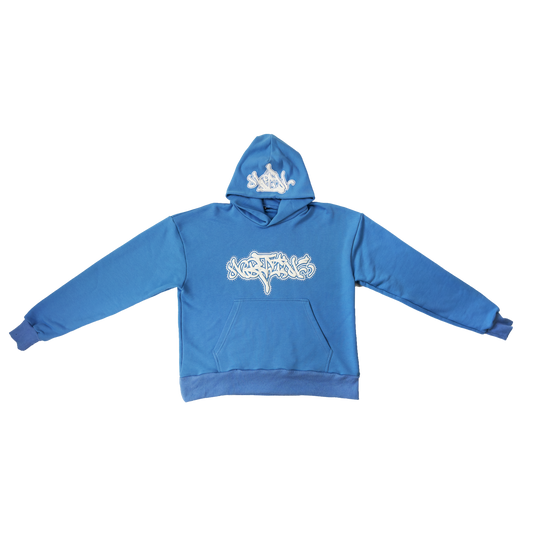 BLUE PUFF NTM HOODIE