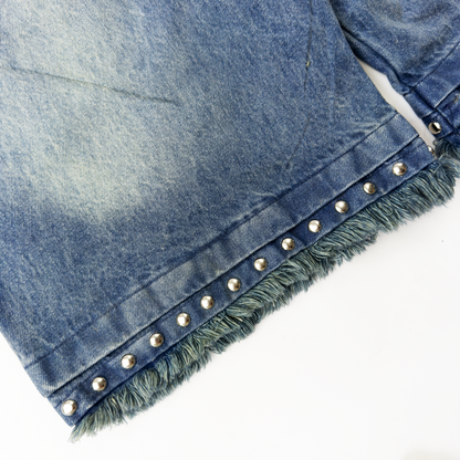 BLUE DENIM STARZ JORTS