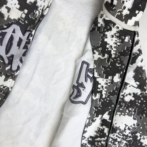 CAMO ZIP HOODIE