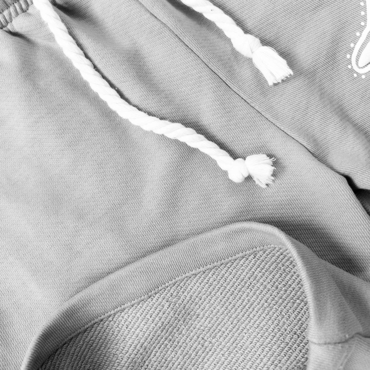 GREY PUFF NTM SHORTS