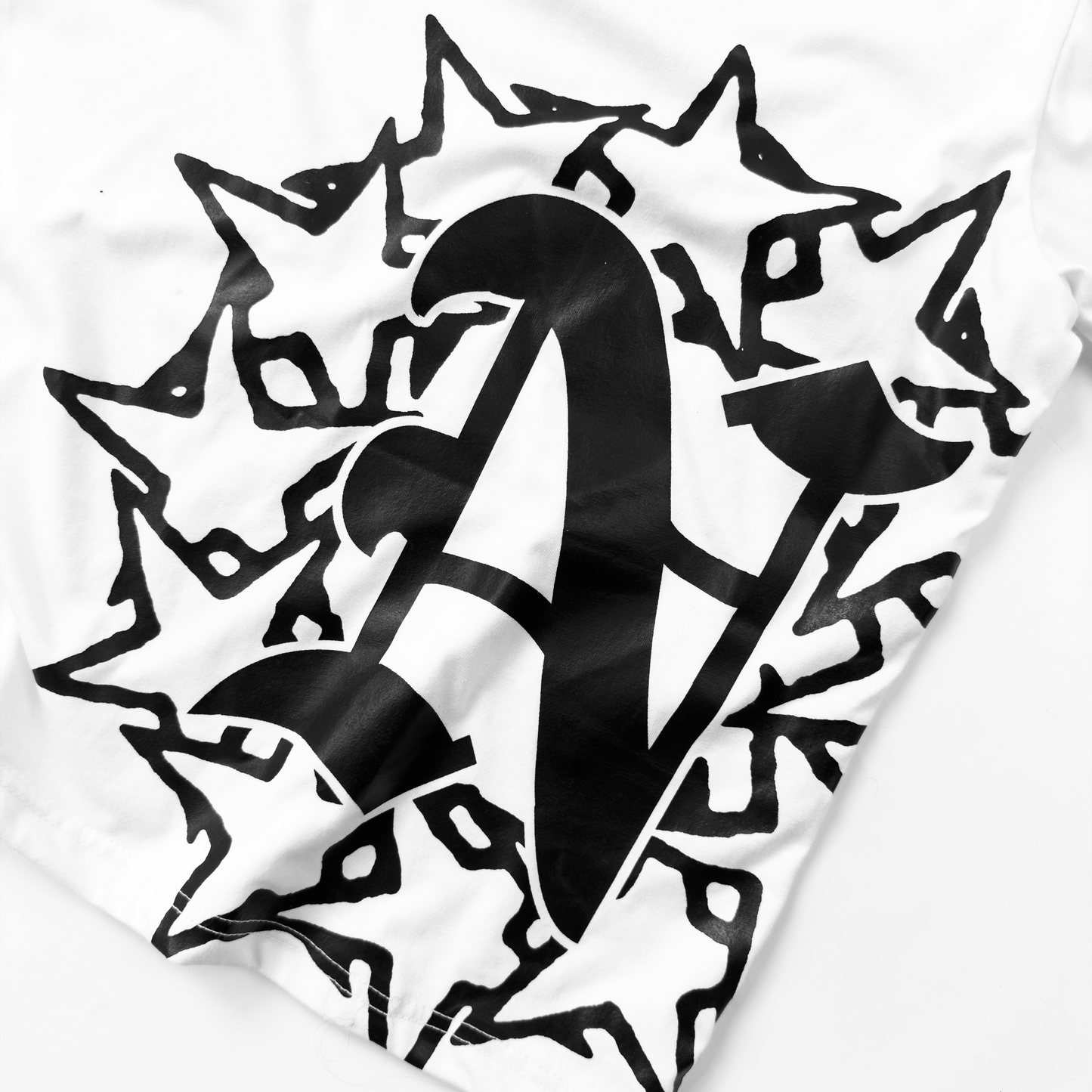 WHITE STARZ TEE