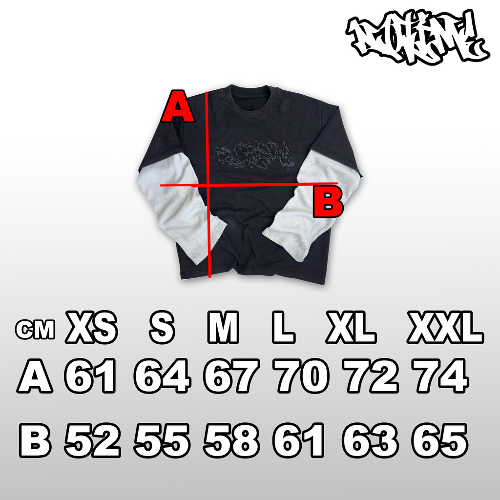 WASHED STITCHED LONGSLEEVE TEE