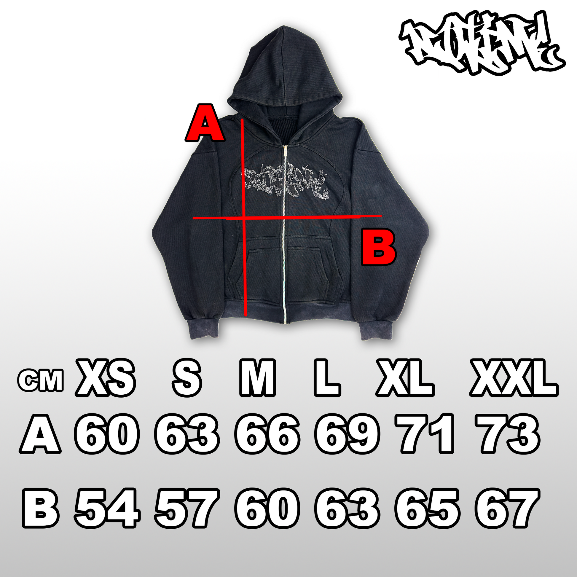 WASHED STITCHED ZIP HOODIE