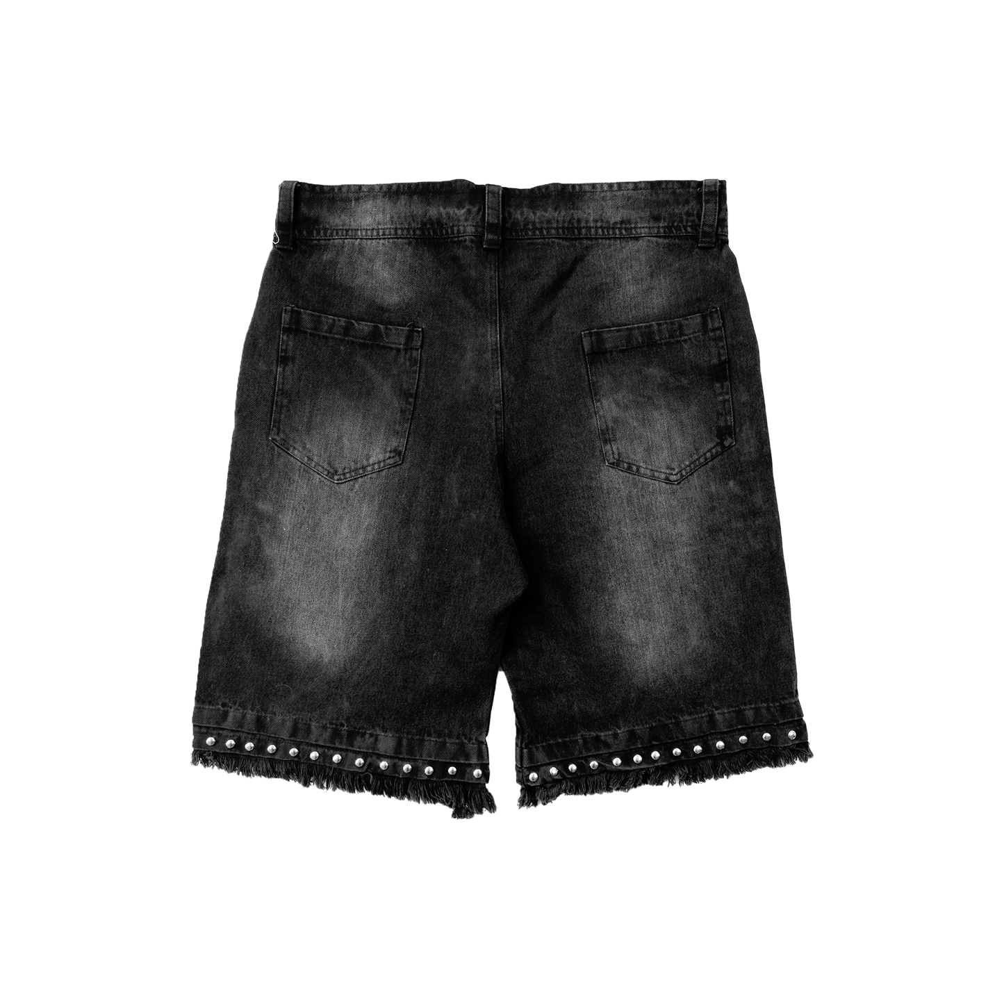 BLACK DENIM STARZ JORTS