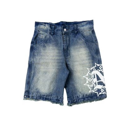 BLUE DENIM STARZ JORTS
