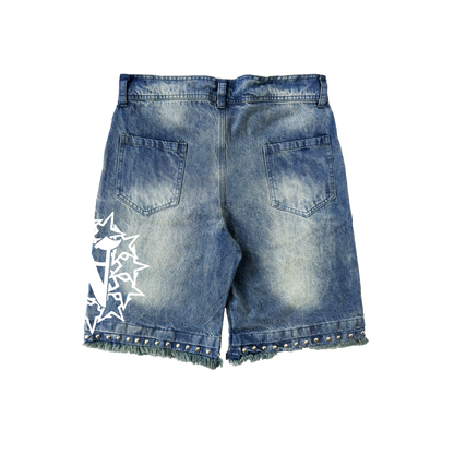 BLUE DENIM STARZ JORTS