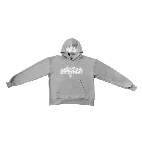 GREY PUFF NTM HOODIE