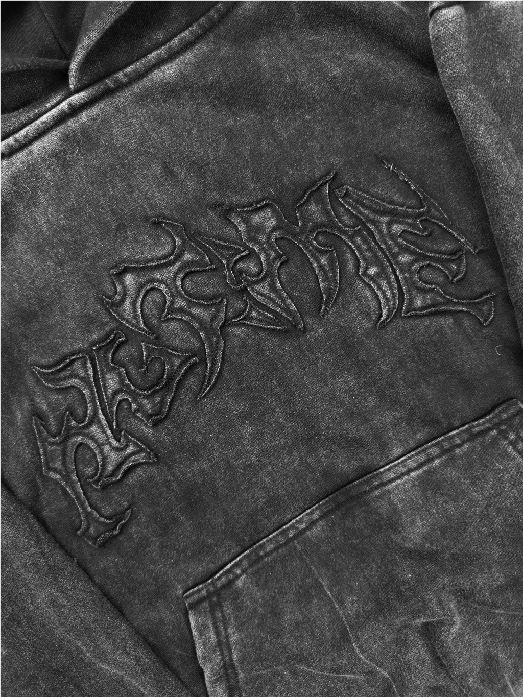 WASHED BLACK HOODIE PRE-ORDER