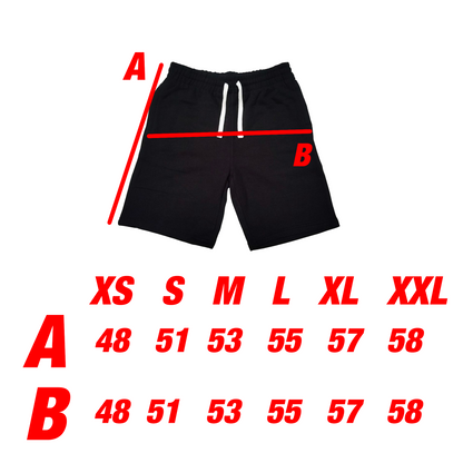 BLACK PUFF NTM SHORTS