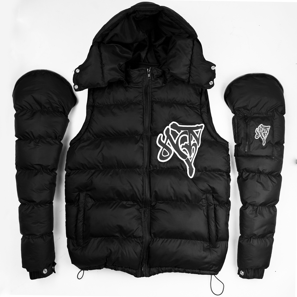 2 v 1 Péřová bunda NOTIME Black