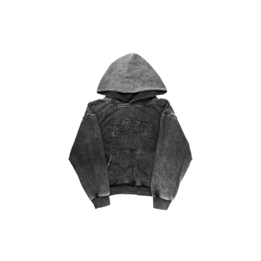 WASHED BLACK HOODIE PRE-ORDER